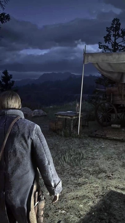 Peaceful Cowboy Life in 4K 🤠🌄 — The Calm Side of Outlaws | Red Dead Redemption 2 #Shorts #RDR2 #game