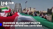 Les Iraniens forment «chaînes humaines» dans des centrales électriques et sur des ponts