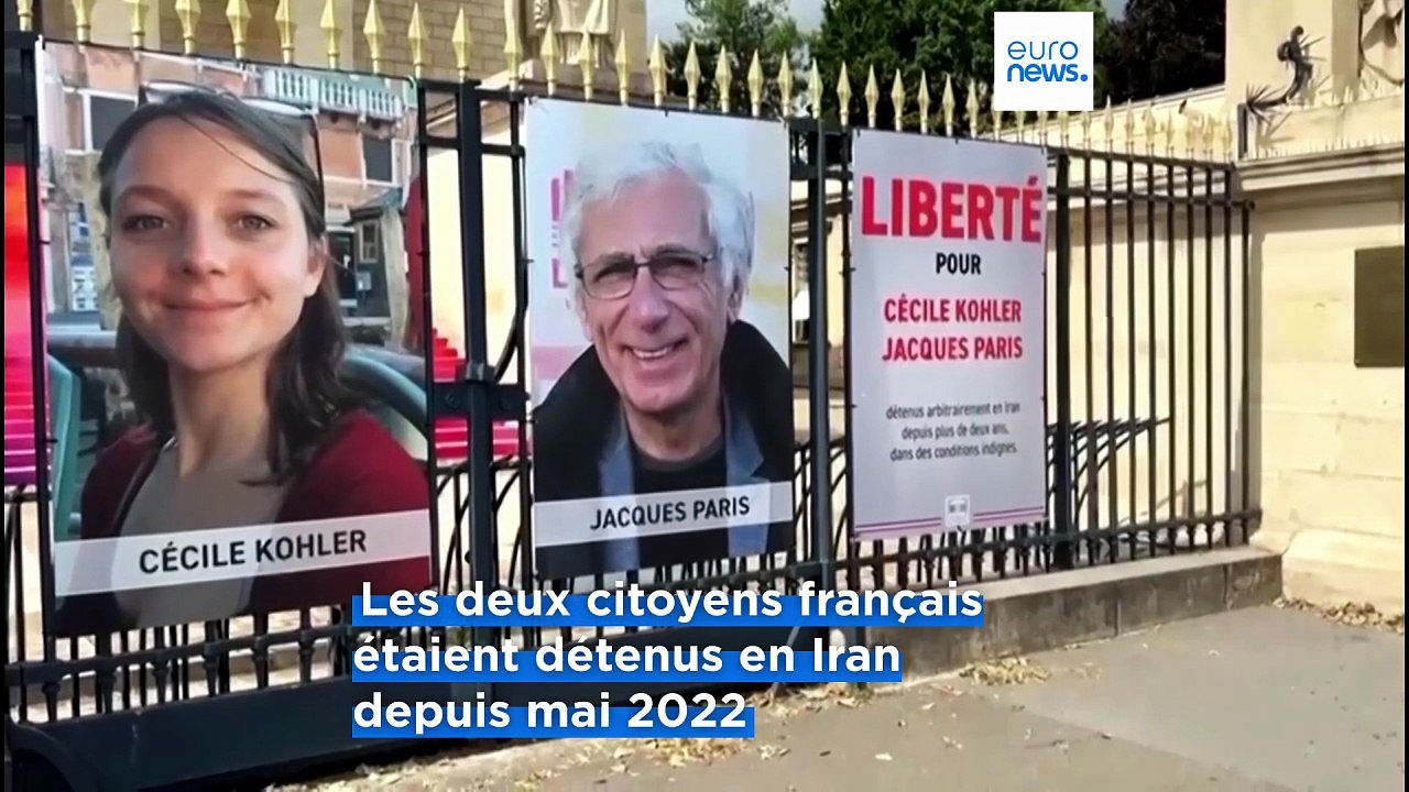 Retenus des années en Iran, Cécile Kohler et Jacques Paris sont libres et en route vers la France