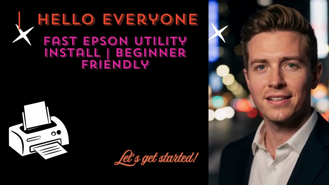 Fast Epson Utility Install  Beginner Friendly