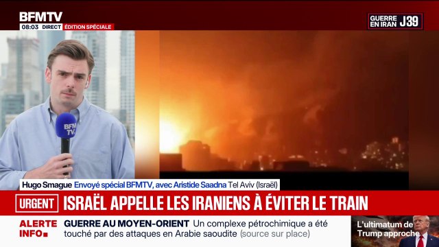 Guerre au Moyen-Orient: Israël appelle les Iraniens à ne pas prendre le train pour des raisons de sécurité