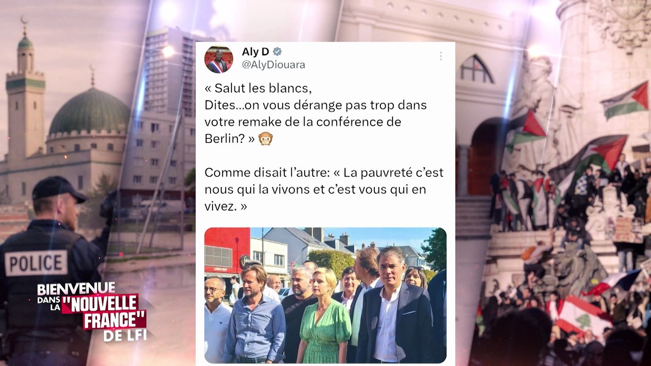 Racisme : L'élu de la France Insoumise, Aly Diouara, maire de La Courneuve, a-t-il tenu des propos anti-blancs ?