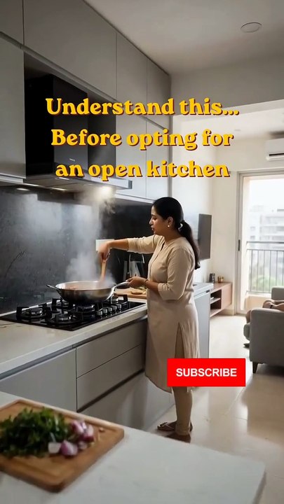 Open Kitchen = Stylish… But Problematic? 😬