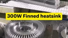 machined aluminum heatsink profile for led lighting