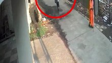 उघड्या दरवाजाचा फायदा घेत चोरट्याची हात सफाई, CCTV आला समोर