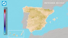 Episodio de lluvias intensas en Andalucía