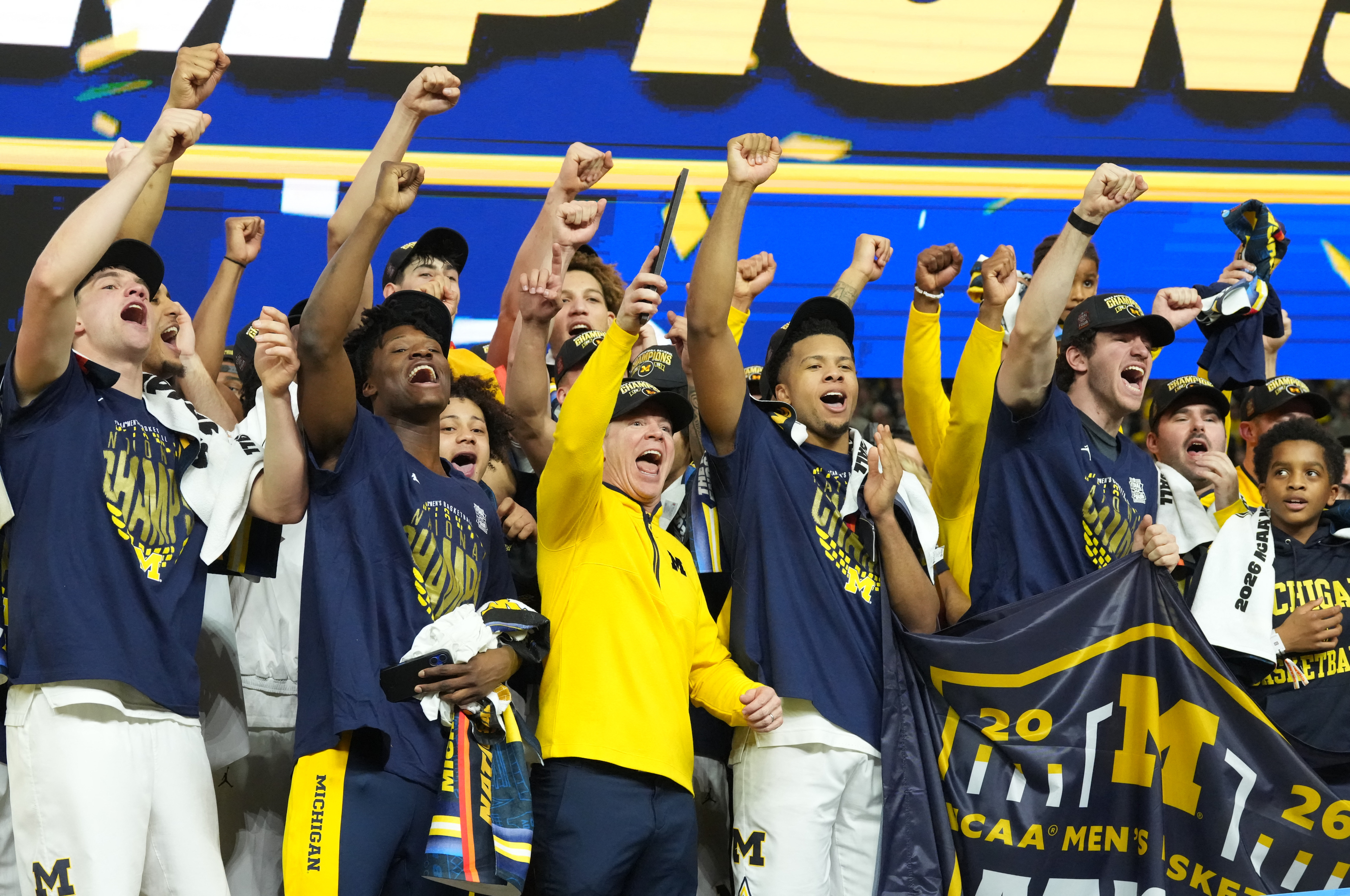 NCAA : 37 ans après, Michigan titré face à UConn