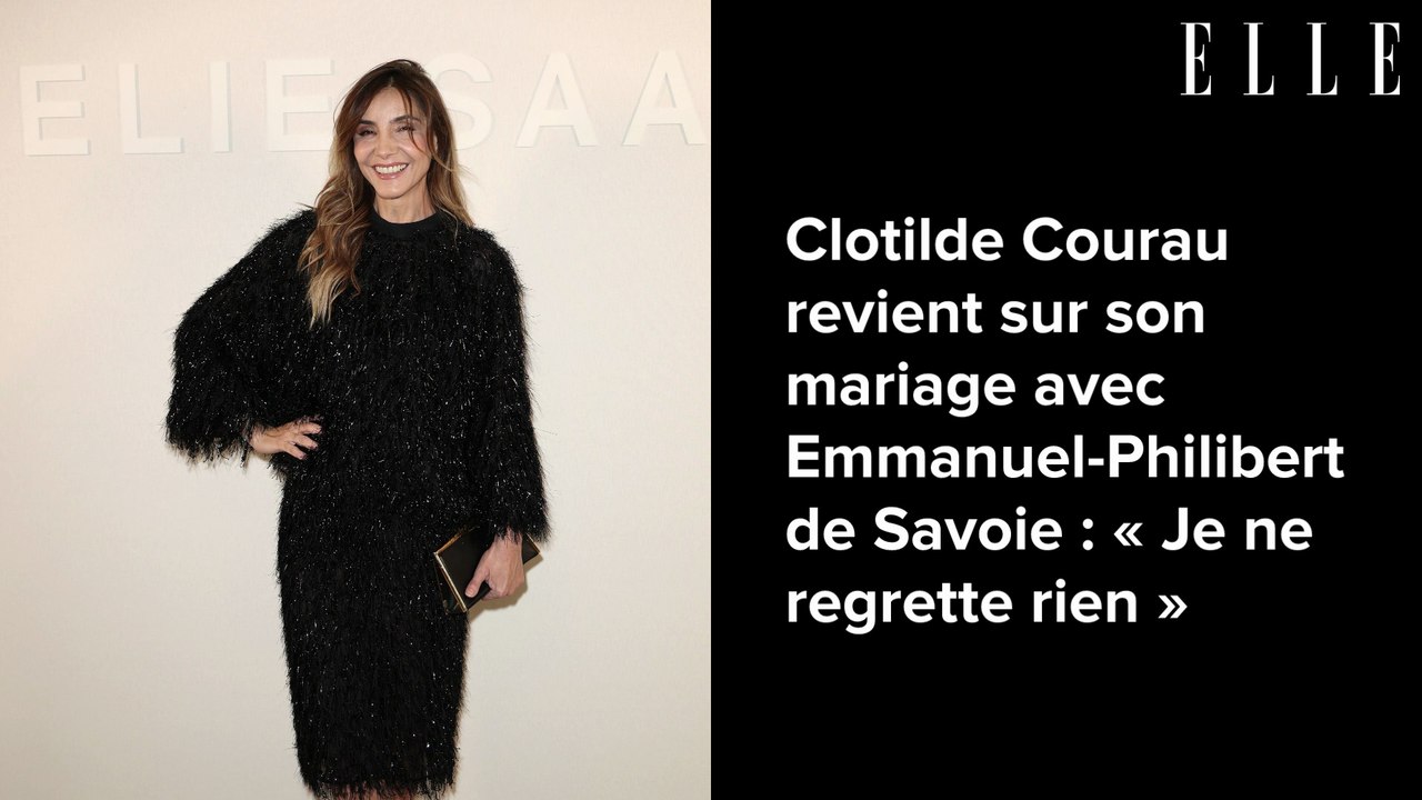 Clotilde Courau revient sur son mariage avec Emmanuel-Philibert de Savoie : « Je ne regrette rien »