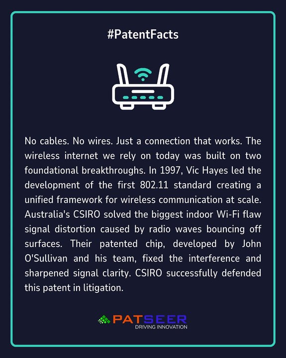The Hidden Patents Behind Modern Wi-Fi