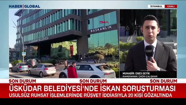 Üsküdar Belediyesi’ne rüşvet operasyonu! 20 şüpheli gözaltına alındı