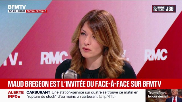 Carburants: L'État ne profite jamais d'une crise pétrolière , assure Maud Bregeon, porte-parole du gouvernement
