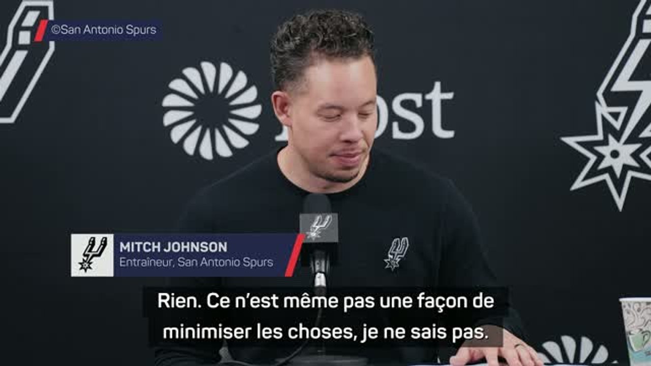 Spurs - Wembanyama blessé, son coach n’en sait pas plus pour l'instant