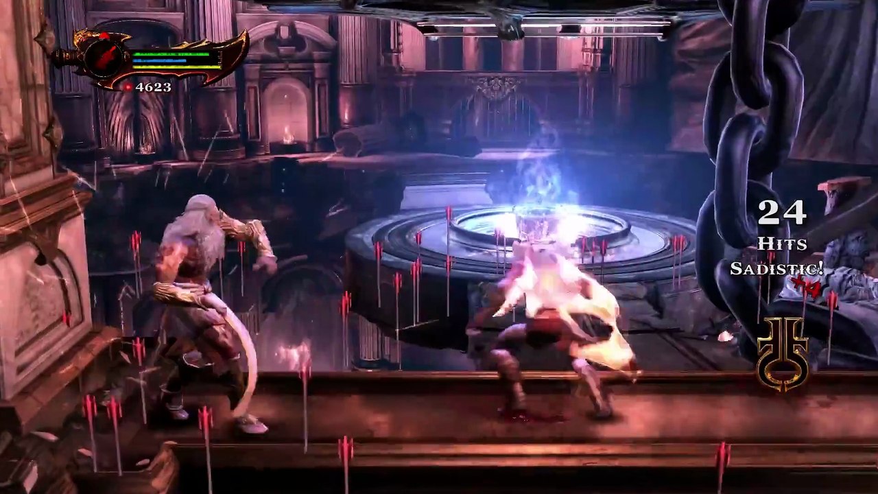 God of War 3 Remastered Boss Fight - Zeus