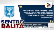 Pagkakakilanlan ng isa pang Pinay na nasawi sa Israel matapos mabagsakan ng missile ng Iran, kinumpirma ng Embahada ng Israel