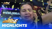 It's Showtime: NANAY ALMA, NAIPANALO ANG P550,000 JACKPOT! (Laro, Laro, Pick)