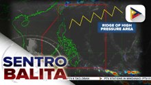 Ridge of High Pressure Area, nagbibigay ng maaliwalas na kalangitan sa Northern at Central luzon; Easterlies, nagdadala ng maalinsangang panahon sa Visayas at Mindanao