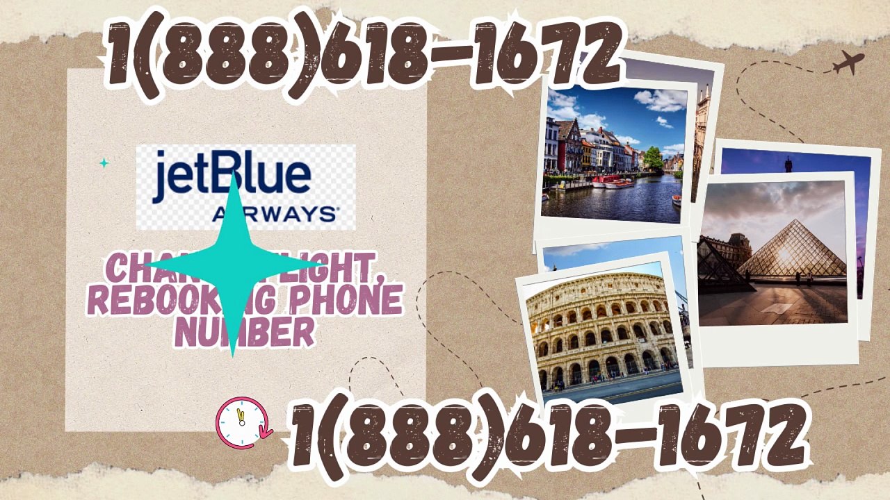 Easy [{Jetblue℗ AirLines}]℠ Flight Rebooking and Change Assistance