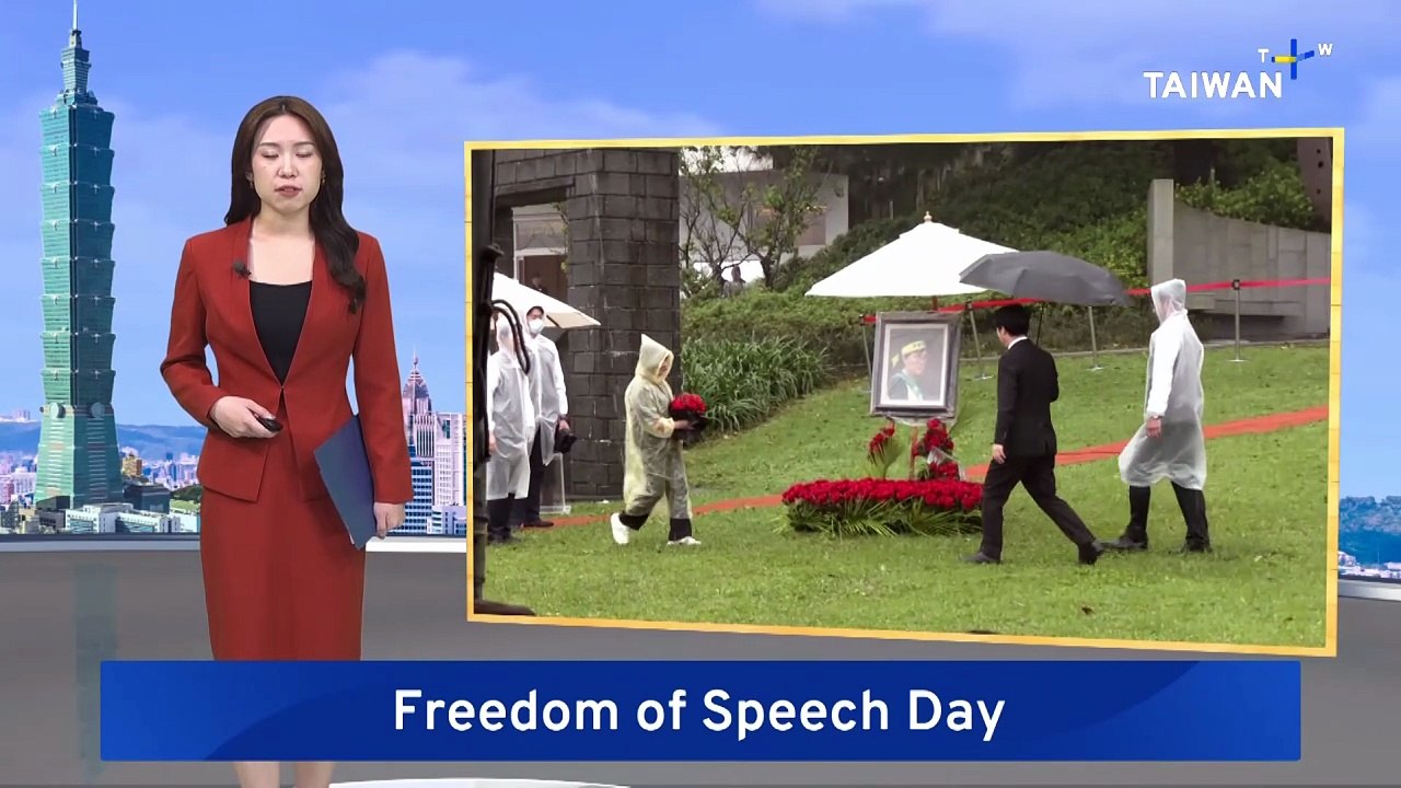 President Lai Pays Tribute to Democracy Activist Cheng Nan-jung