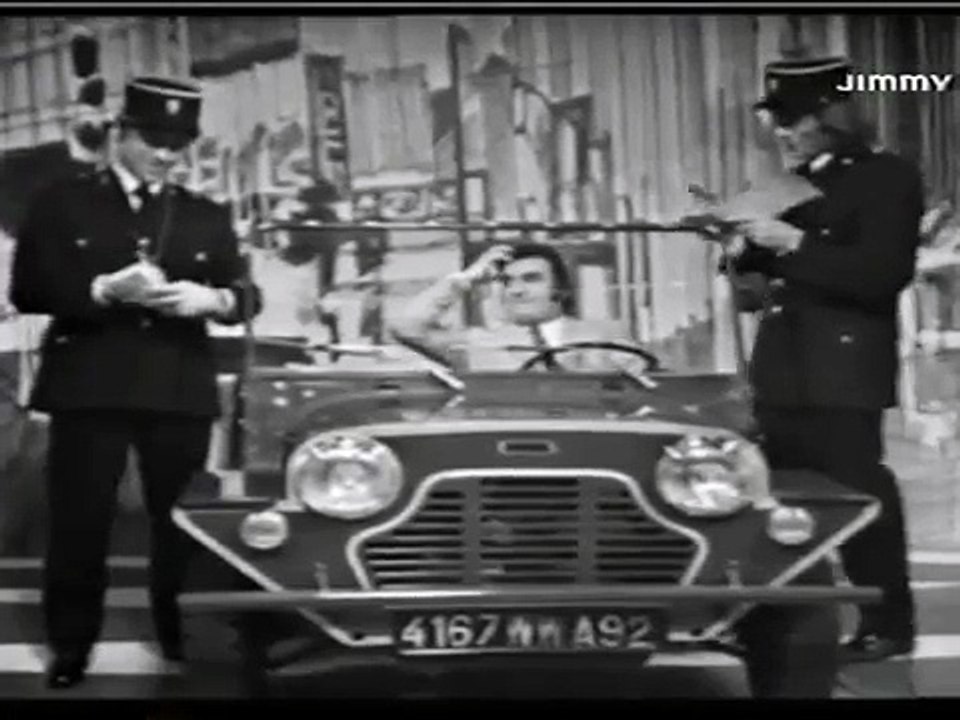 1971 - Johnny Hallyday - Sketch “Les Contraventions” avec Sacha Distel et Aldo Maccione dans le “Sacha Show” (1ère Chaîne, 26 Mai)