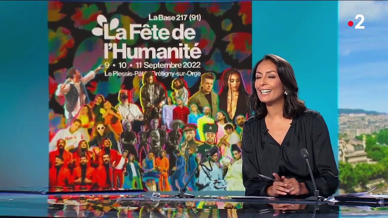 2022 - Johnny Hallyday - Johnny et la Fête de l’Humanité au Journal de 13h (France 2, 10 Septembre)