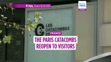 Going underground (again): Paris catacombs reopen to visitors after major safety renovations