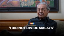 Dr M denies dividing Malays through Bersatu