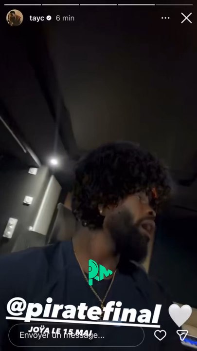 "Sur un son rap, je peux te laver" Tayc répond à Booba en story insta à sa manière 😭