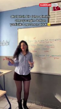 Mini etekli öğretmen videosu gündem oldu: Kullanıcılar Bakan Tekin’den işlem istedi