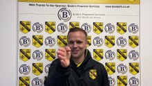 Westfield assistant manager Jake Baxter post-Raynes Park Vale
