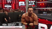 WWE RAW 6 APRIL 2026 LA KNIGHT VS AUSTIN THEORY