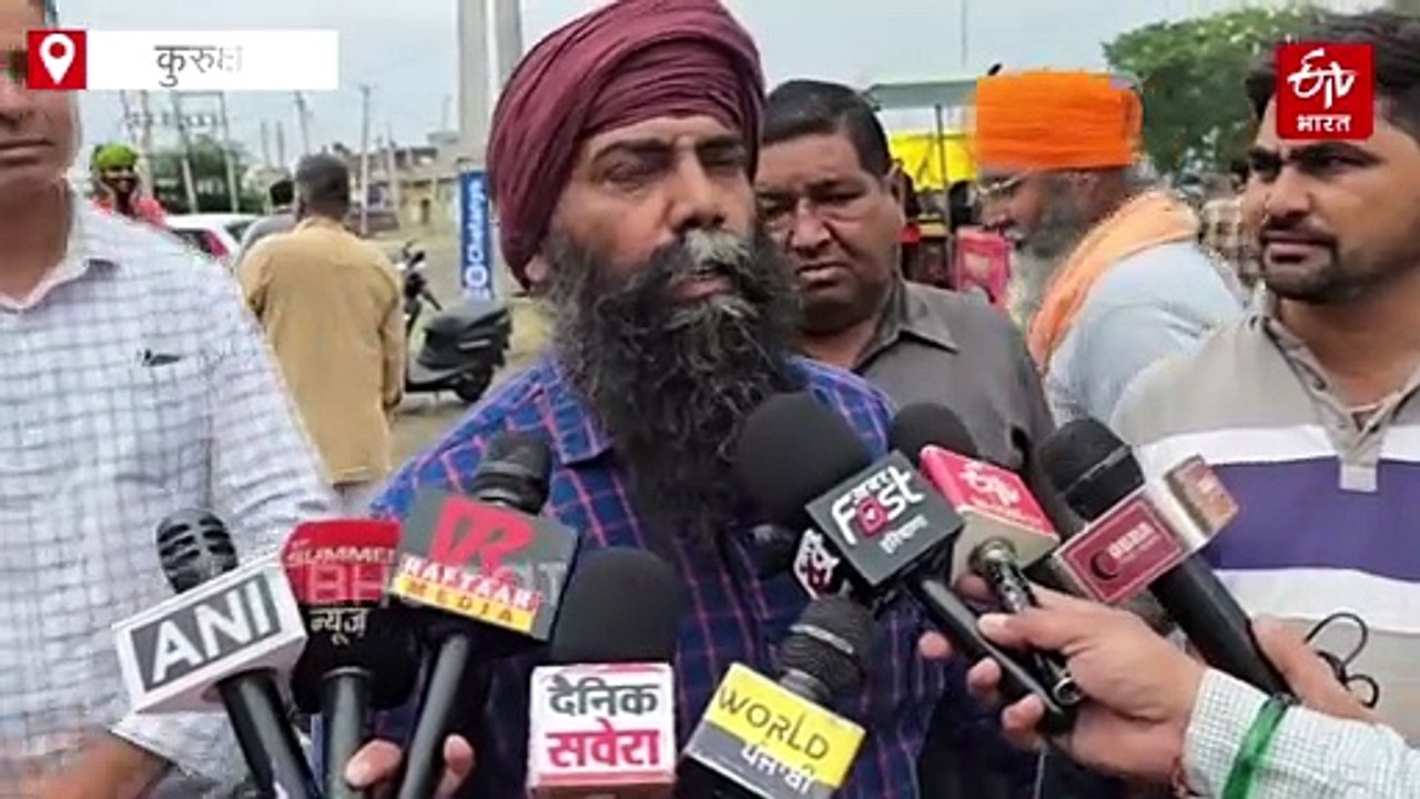 कुरुक्षेत्र अनाज मंडी में बायोमेट्रिक सिस्टम ने बढ़ाई किसानों की परेशानी, गेट पास न कटने से हुए घंटों हुए परेशान