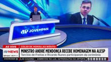 André Mendonça recebe homenagem em sessão solene na Alesp