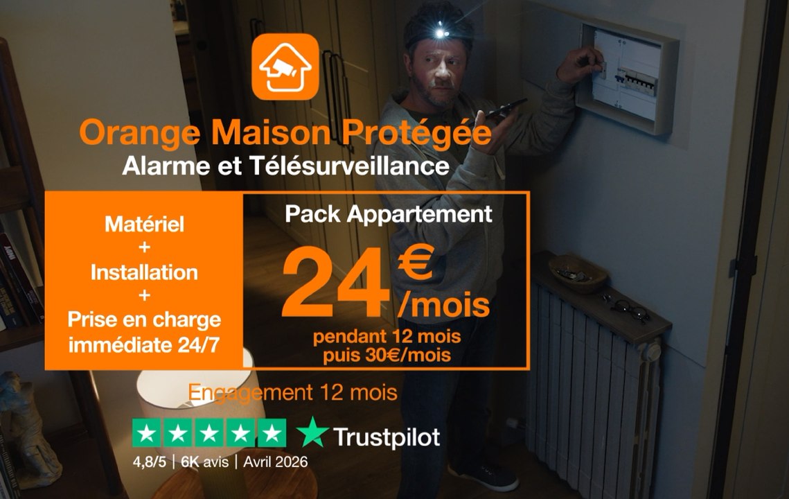 Orange Maison Protégée - Batterie et carte SIM de secours
