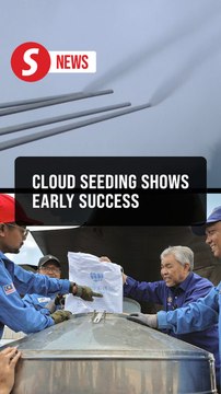 Cloud seeding ops in Kedah, Perlis show positive results, says Zahid
