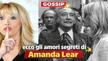 Amanda Lear e i triangoli d'amore tra Dalì e Bowie