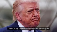 Donald Trump: Absturz unaufhaltsam - US-Präsident in "sehr misslicher Lage"