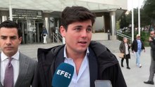 Vito Quiles llega al tribunal para declarar como querellado por difundir datos de Beatriz Corredor