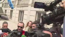 Tensión entre el hijo de Ábalos y un periodista a la salida del juicio contra José Luis