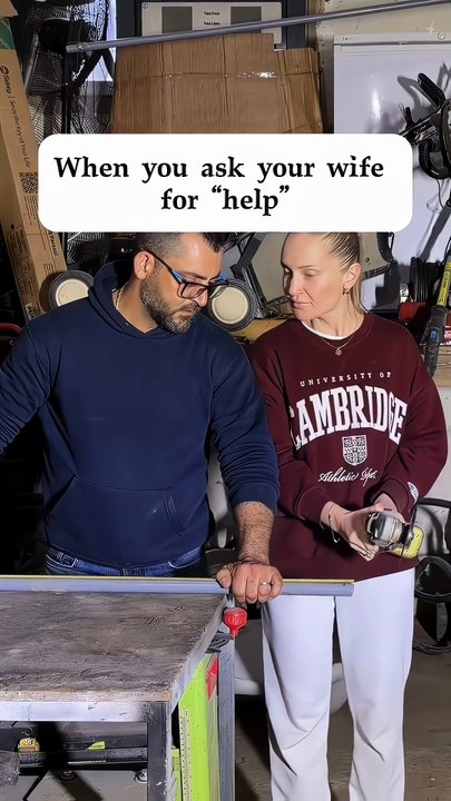 When you ask your wife for “help”😂😂😂#funny#prank#couple#foryou #viralvideotiktok😇😇