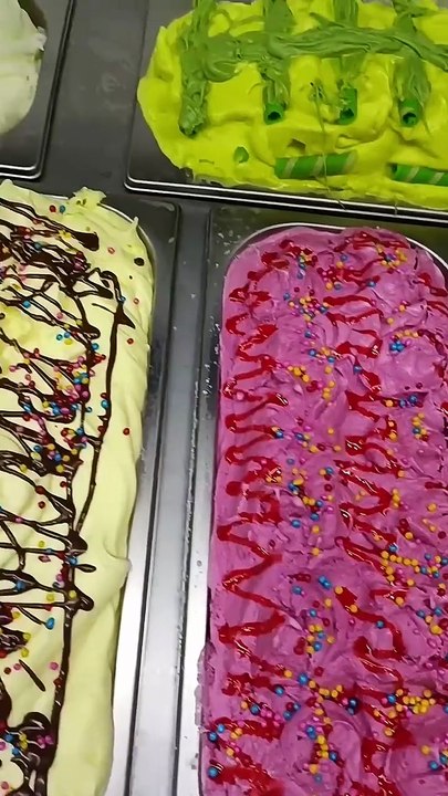 ICE cream la hanya #icecream #trending