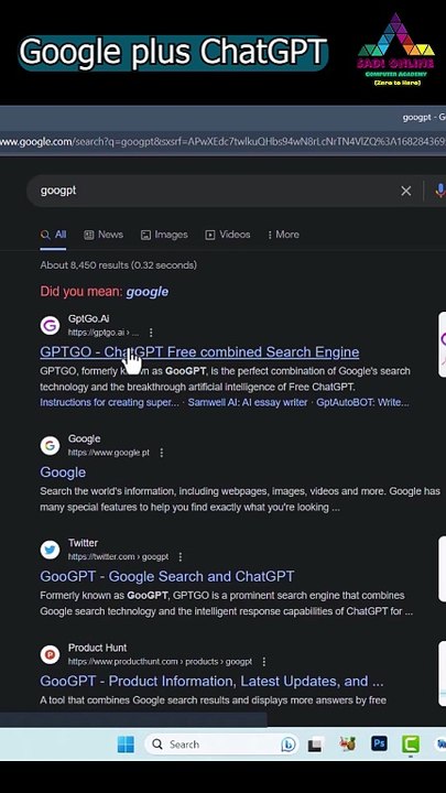 Google Plus + ChatGPT Mashup