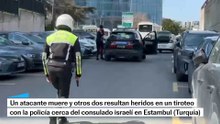 Tiroteo cerca del consulado israelí en Estambul