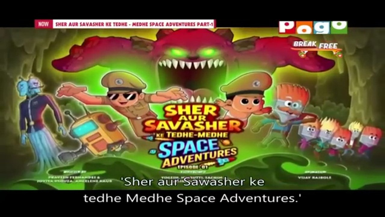 Little_singham_Sher_or_Shavasher_🔥_tedhe_medhe_space_advanture_🔥_part 1 full movie in Hindi