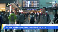 Taiwan Jet Fuel Prices Surge, With Local Airlines Surcharges Up 157%