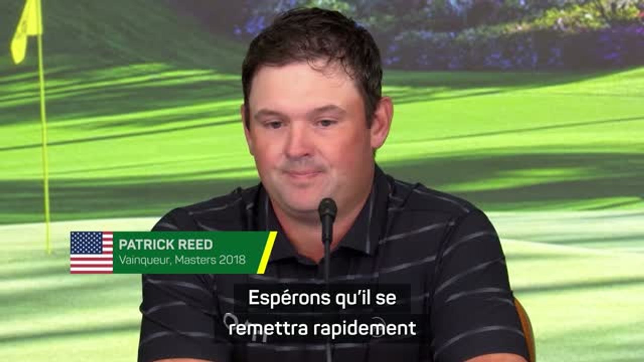 Masters - Reed, Watson, Couples et Day envoyent un message de soutien à Tiger Woods