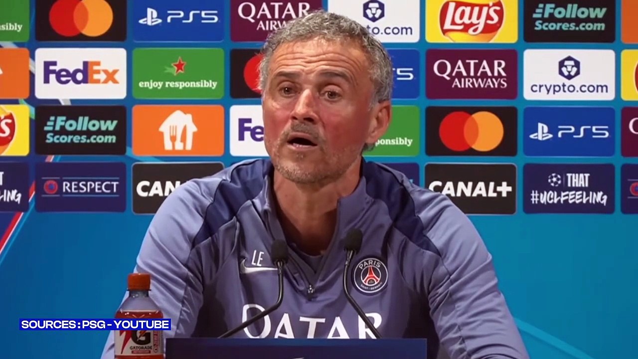 Luis Enrique évoque l'absence de Bradley Barcola