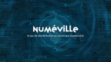 Numéville, jeu de sensibilisation au Numérique Responsable par l'INR