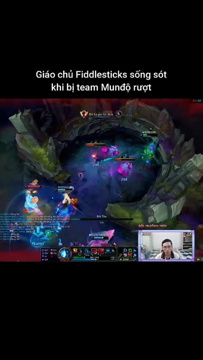 Giáo chủ Fiddlesticks sống sót khi bị team Mundo rượt #fiddlesticks #mundo #lienminhhuyenthoai #leagueoflegends #knightriseky