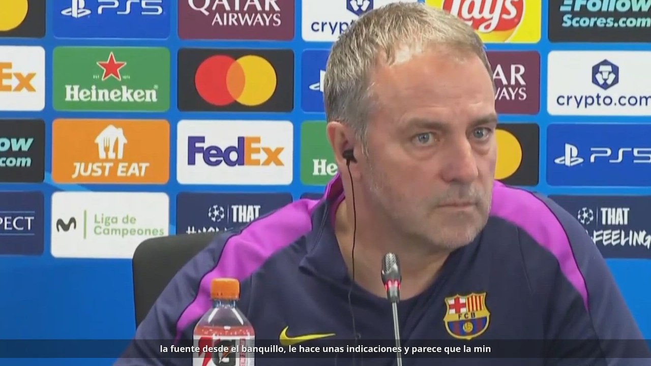 Hansi Flick se pronuncia sobre la polémica con Lamine tras el Barça vs. Atlético de liga