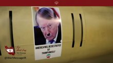 Irán se burla de Trump y lo caracteriza como Hitler en un misil: "EEUU será destruida por él mismo"